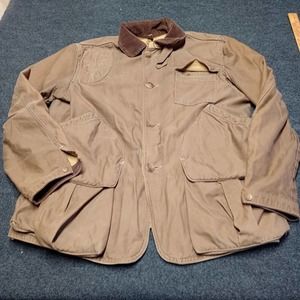 Vintage 40s 50s Shooting Hunting Jacket Hettrick American‎ Field Diamond Talon